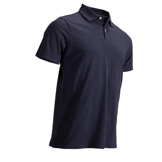 Men Golf Polo T-Shirt 500 Black