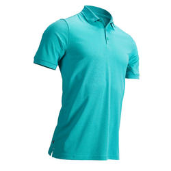 POLO GOLF HOMME RESPIRANT VERT TURQUOISE