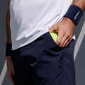 Tunna tenniskläder som andas, herr Racketsport - Shorts DRY 100 Marinblå ARTENGO - Padelkläder