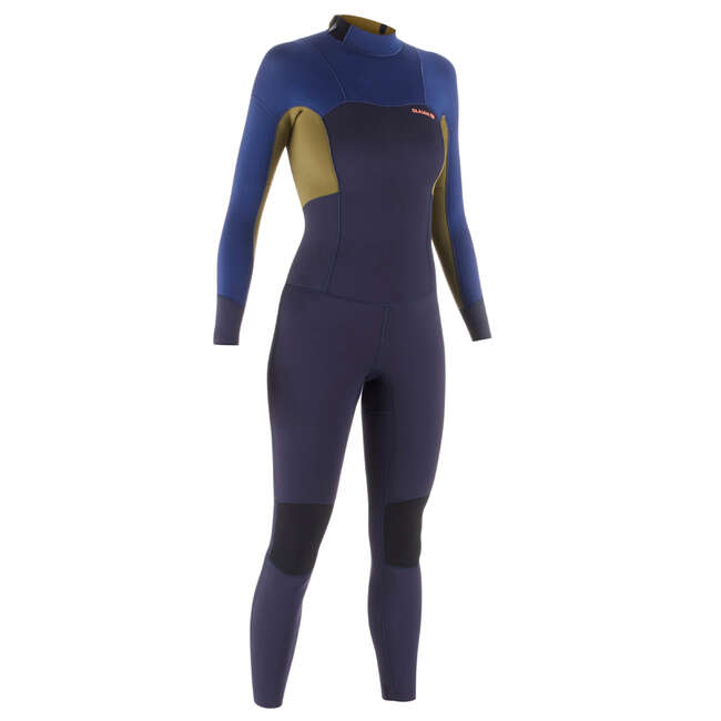 OLAIAN Women’s full wetsuit 3/2,500 back zip Decathlon