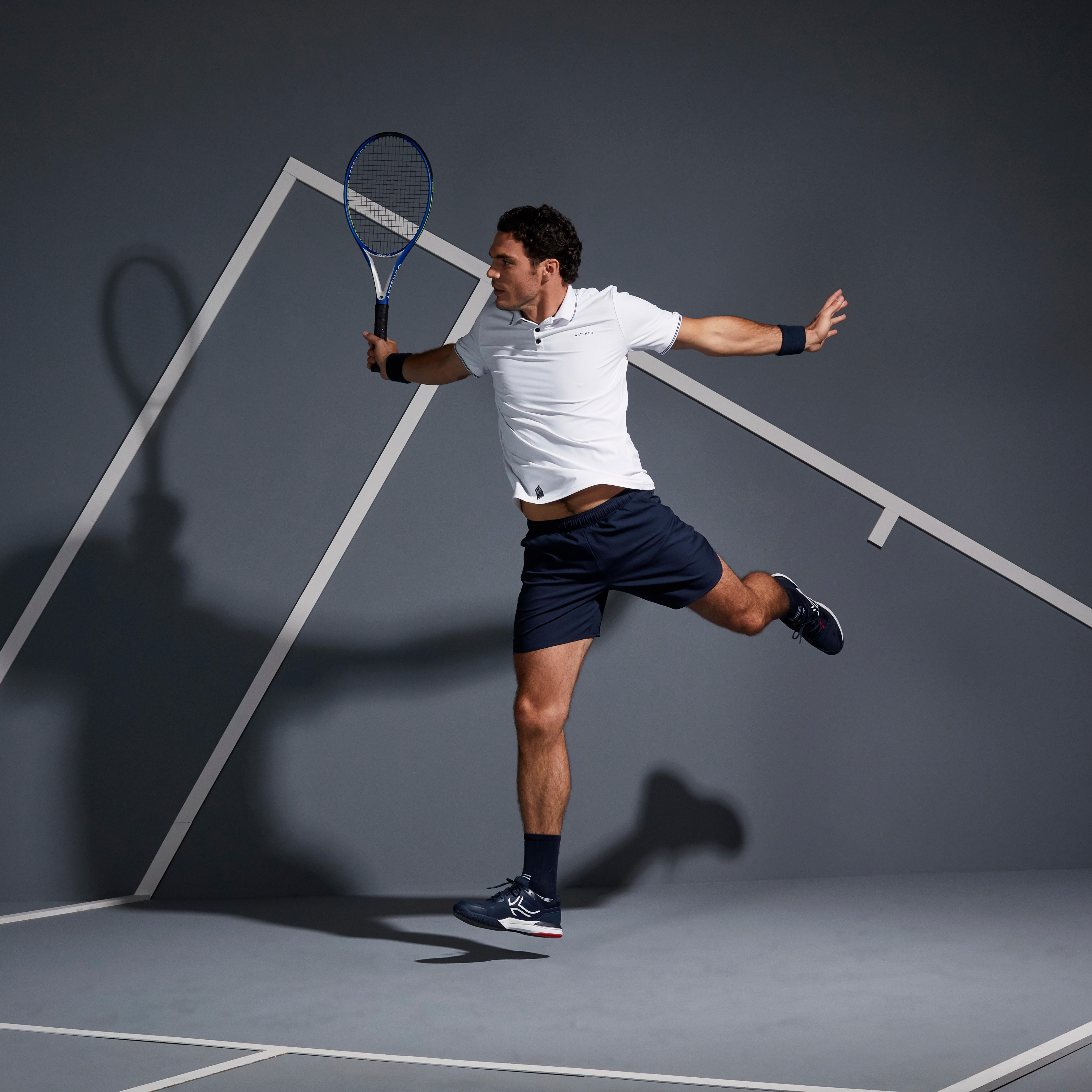 

Men' Tennis Shorts TSH 500 Dry Court - Navy, Blue