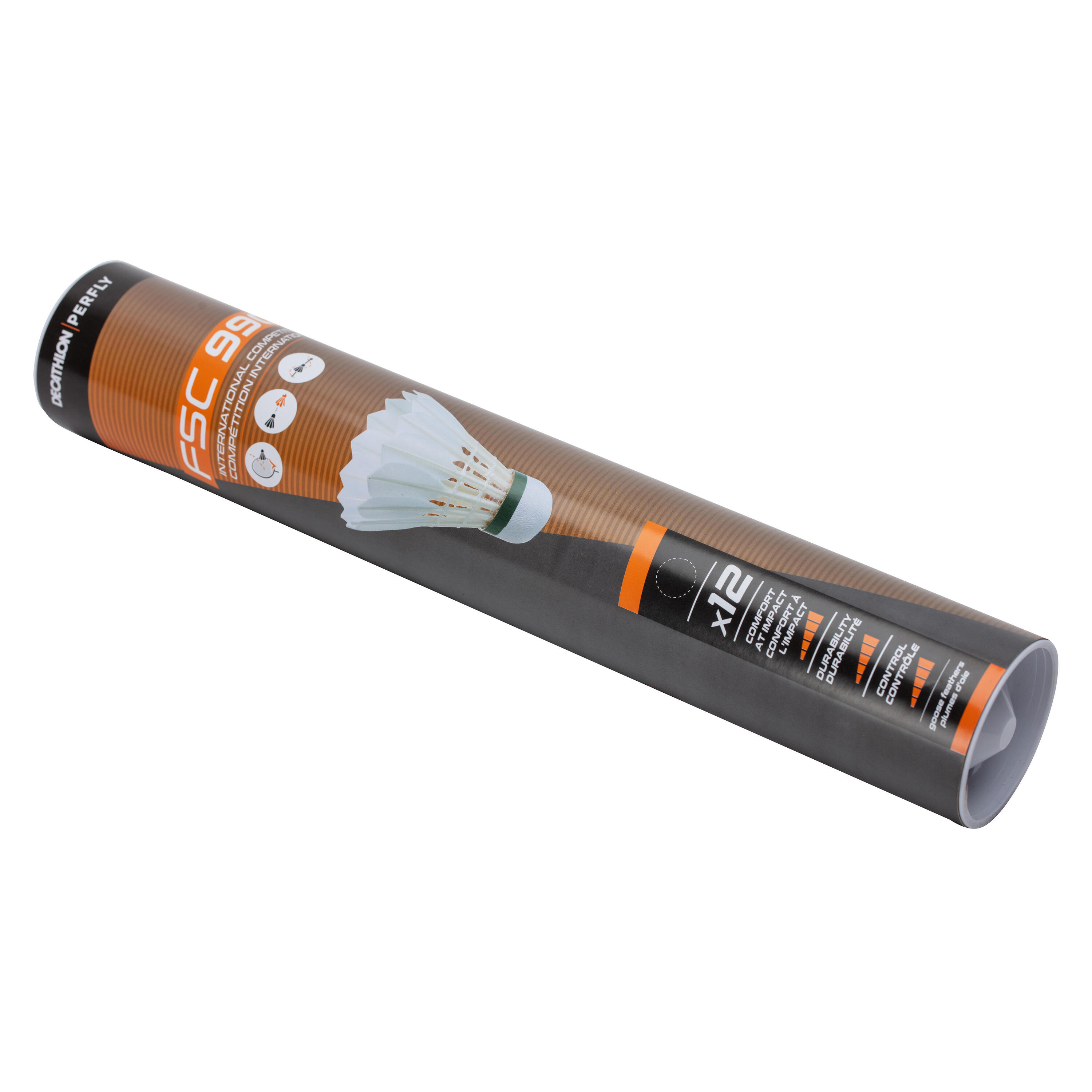 Volant plume De Badminton FSC 990 X 12 Vitesse 78 4/13