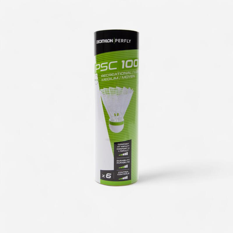 Tollaslabda, műanyag, 6 db - PSC 100 Medium 