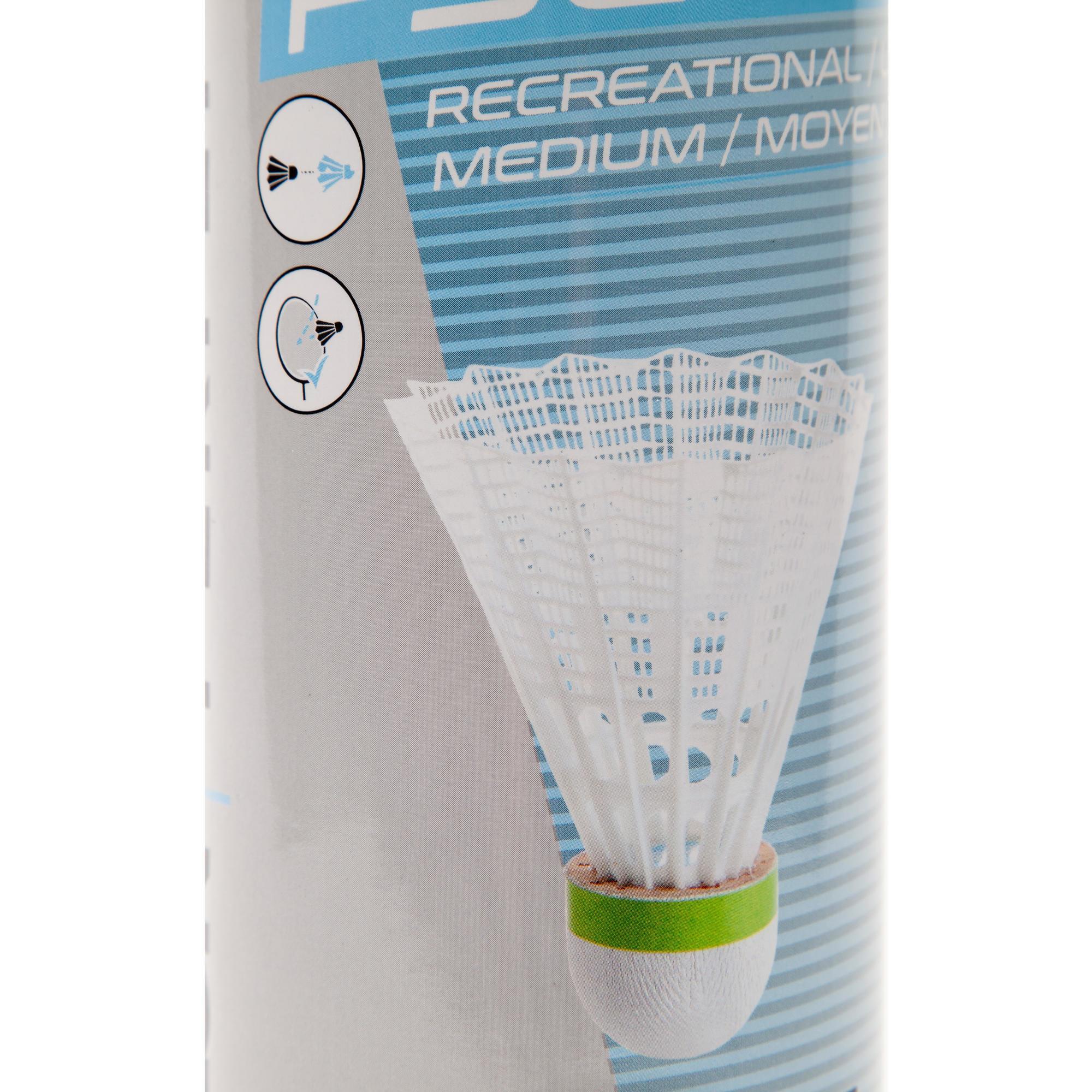 Pallavolo Badminton in plastica PSC 500 X 6 - Bianco