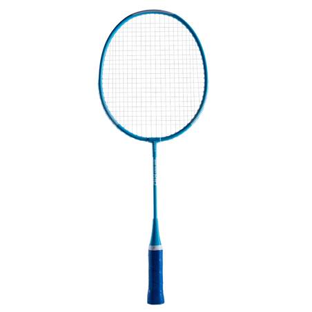 KID BADMINTON RACKET SET STARTER BLUE PINK