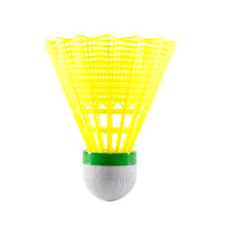 Badmintonracket Set Discover vuxen gul/röd