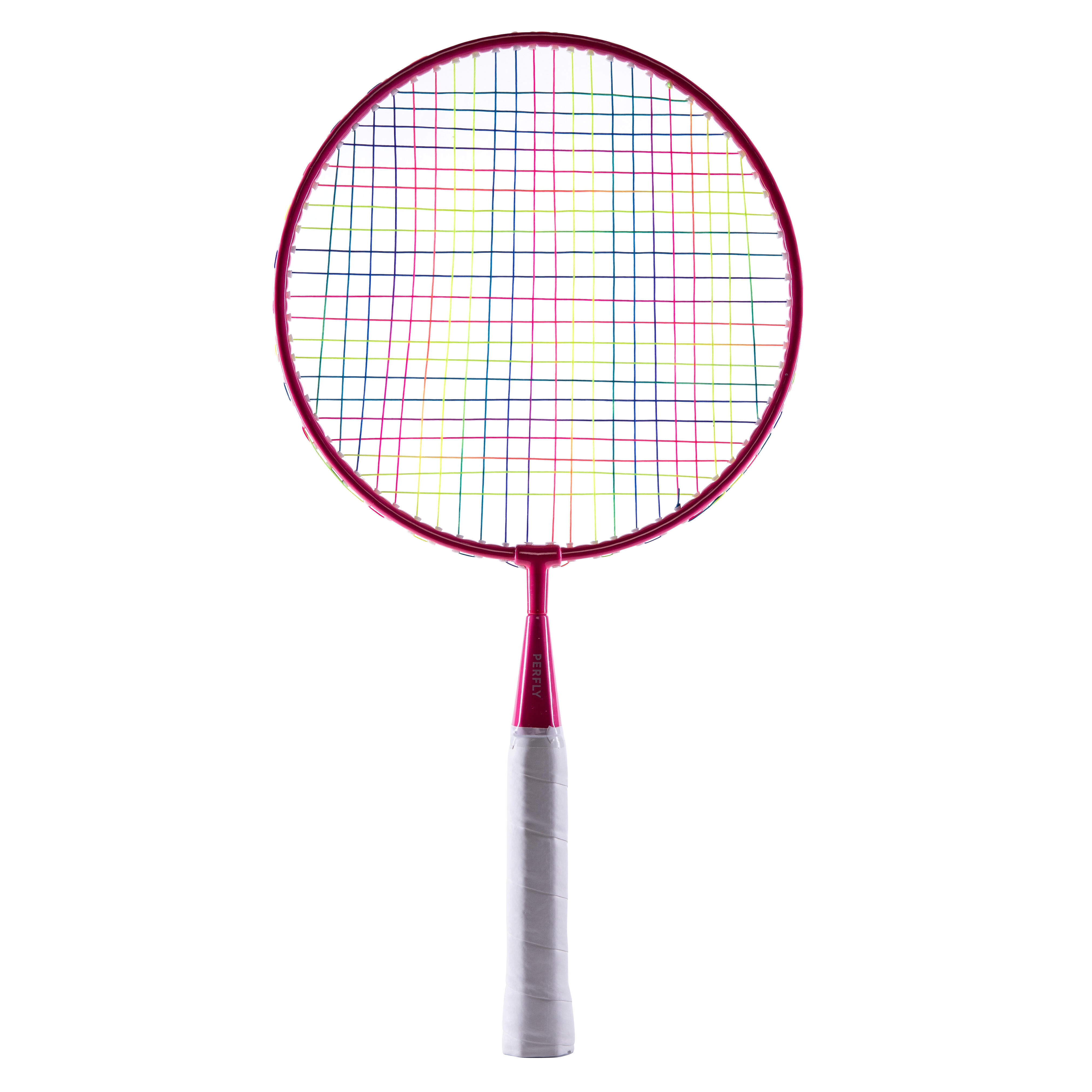 

Kid'S Badminton Racket Discover Set - Pink / Blue -  By PERFLY | Decathlon, Blue/pink