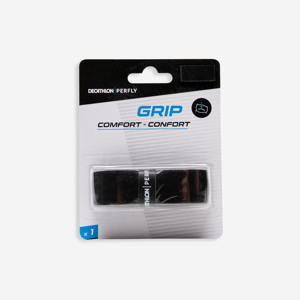 BADMINTON COMFORT GRIP X 1 WHITE