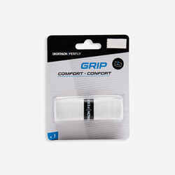 BADMINTON COMFORT GRIP X 1 WHITE