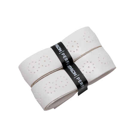 BADMINTON SUPERIOR GRIP X 2 WHITE