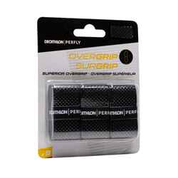 Superior Badminton Overgrip συσκευασία των3 - ΜΑΥΡΟ