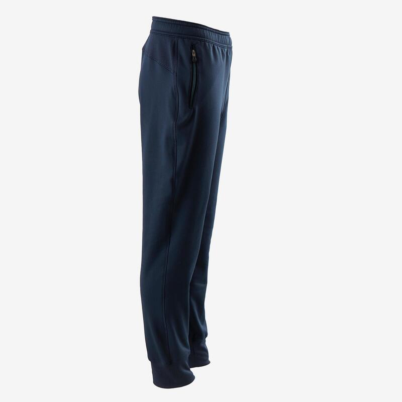 Pantalon de jogging enfant chaud synthétique respirant - S500 marine