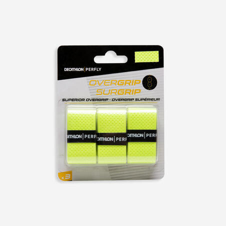 Grepplinda 3-pack SUPERIOR OVERGRIP Flash Grön