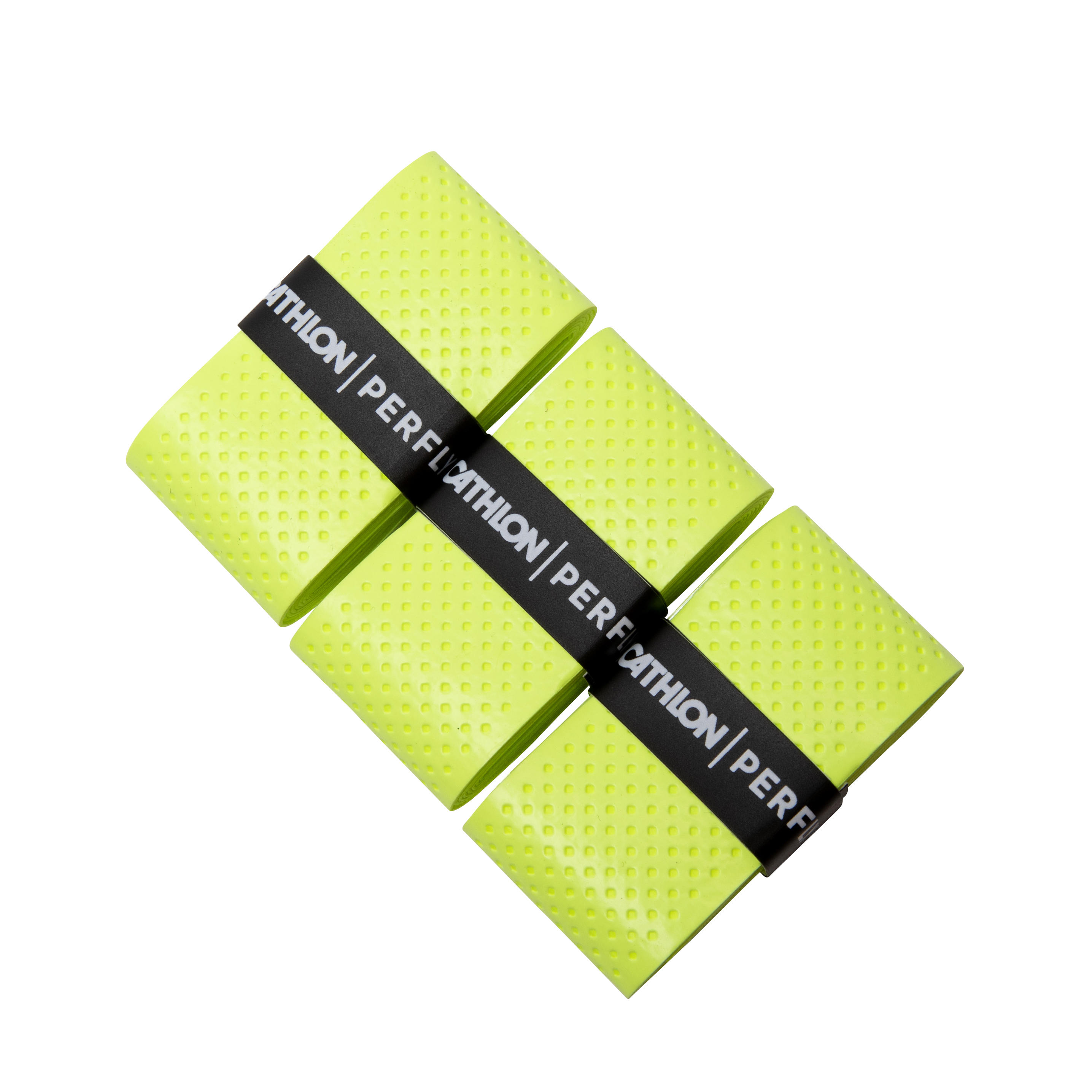 BADMINTON SUPERIOR OVERGRIP X 3 FLASH GREEN 3/5