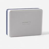 Yoga Foam Block Large - Grey/Blue