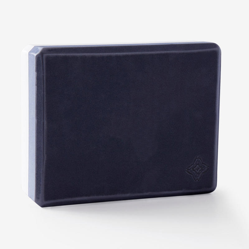 Yoga Foam Block Large - Grey/Blue