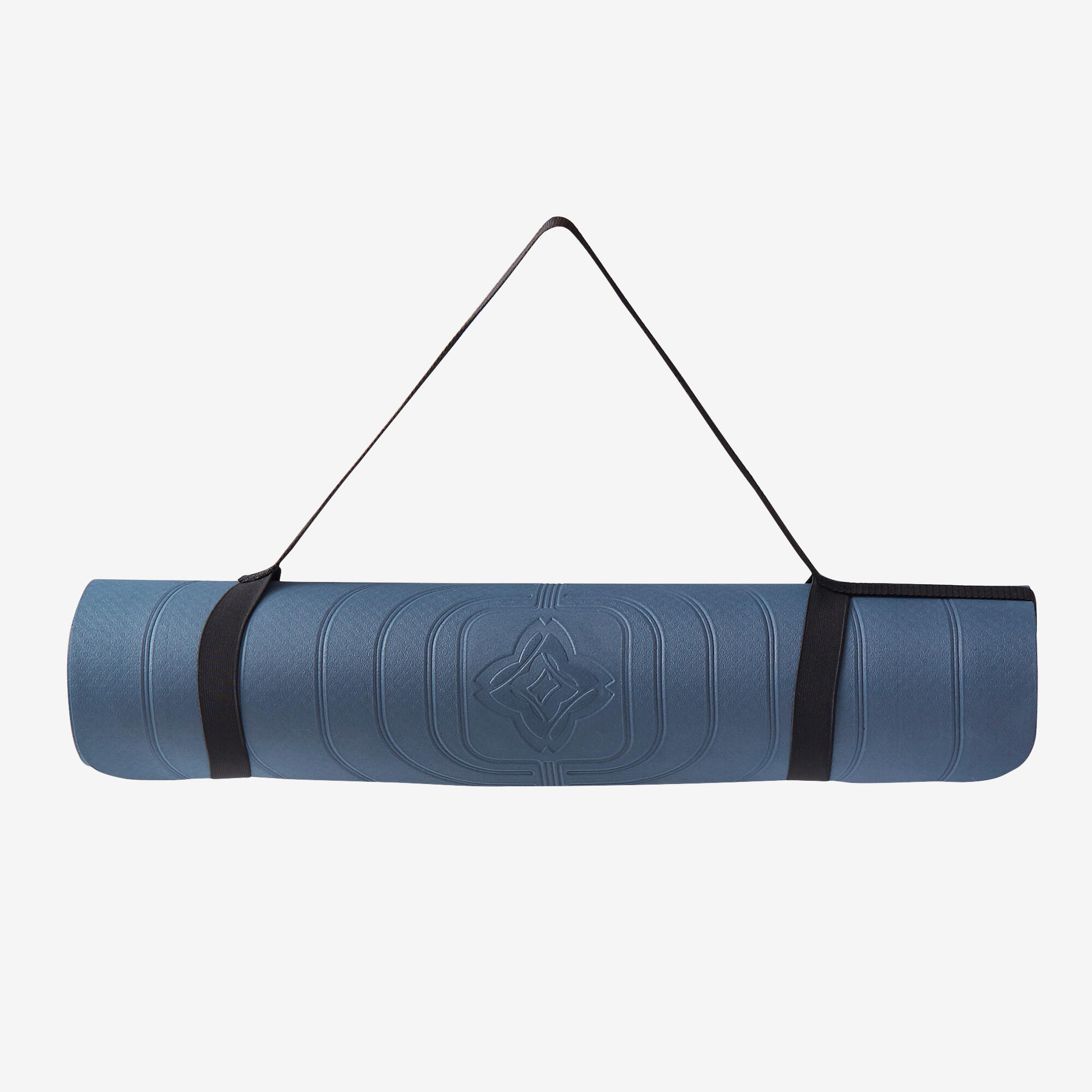 

Light Yoga Mat 5 mm - Navy Blue -  By KIMJALY | Decathlon