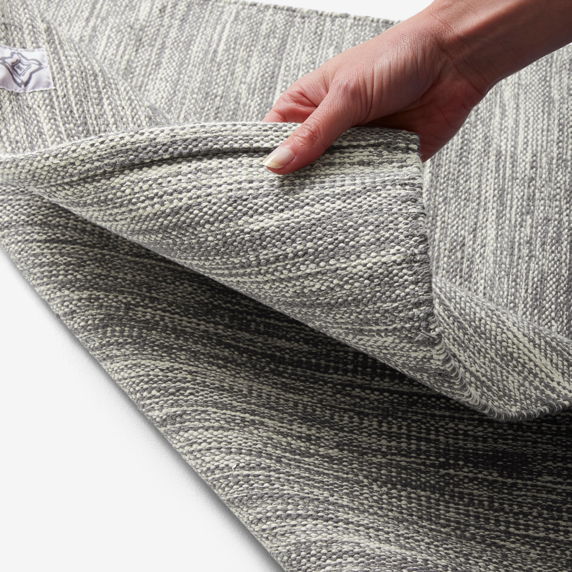 ESTERILLA MAT YOGA  ECOFRIENDLY GRIS JASPEADO 189 CM X 69 CM X 4 MM 3/9