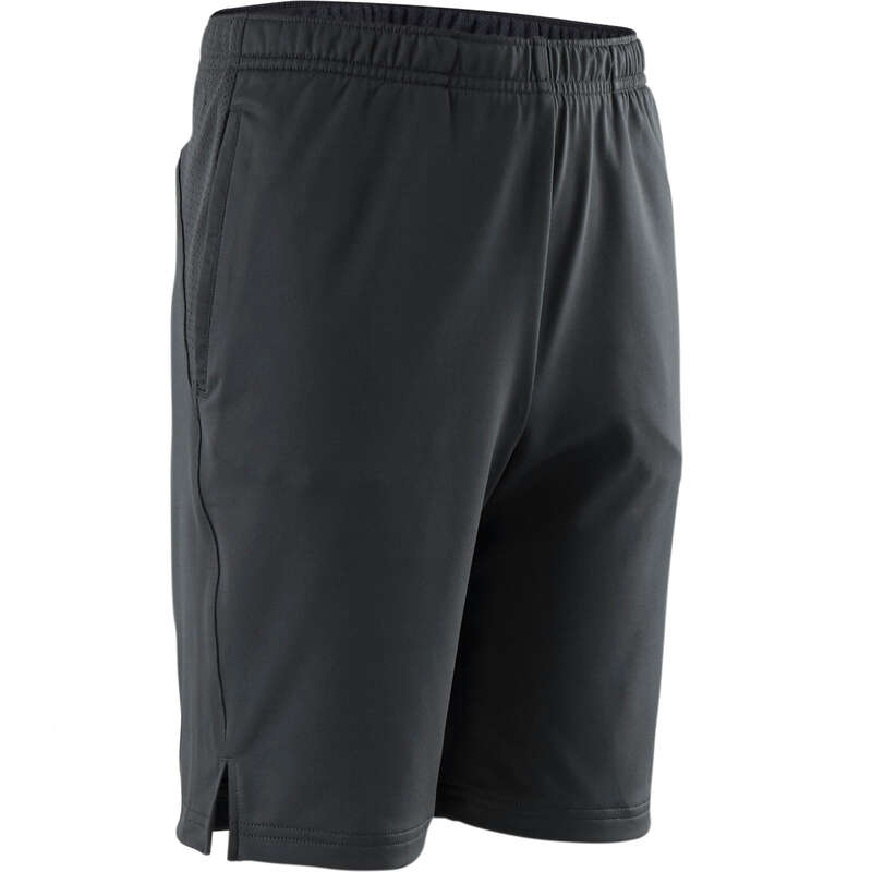 BOY EDUCATIONAL GYM APPAREL Clothing - S500 Boys' Gym Shorts - Grey DOMYOS - Clothing