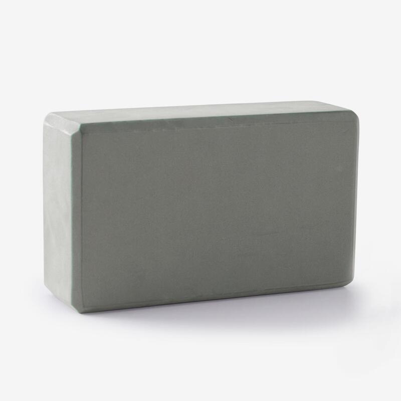 PRODUCTO OCASIÓN: Bloque Ladrillo Yoga Domyos Espuma Gris Oscuro