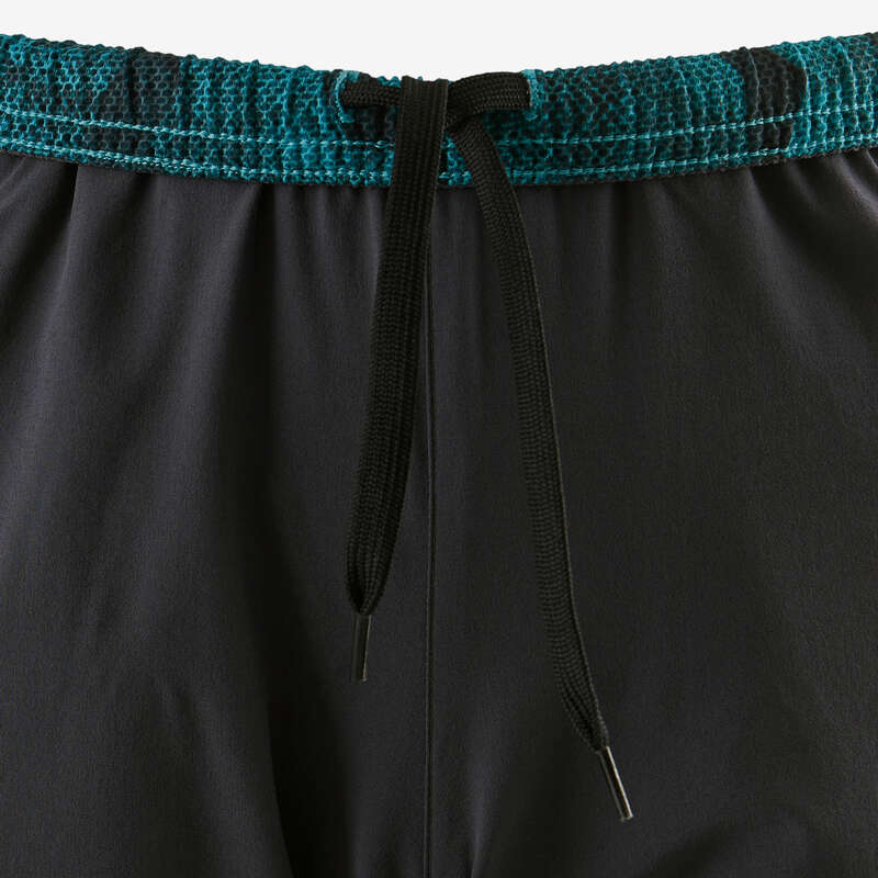 BOY EDUCATIONAL GYM APPAREL Clothing - Boys' Gym Shorts W900 - Blue DOMYOS - Clothing
