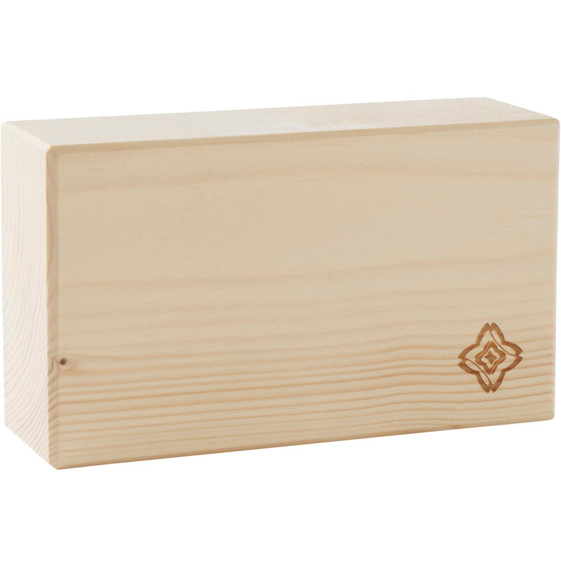Blok na jógu z topolového dřeva