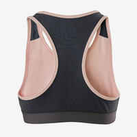 Girls' Basic Sports Bra - Pink