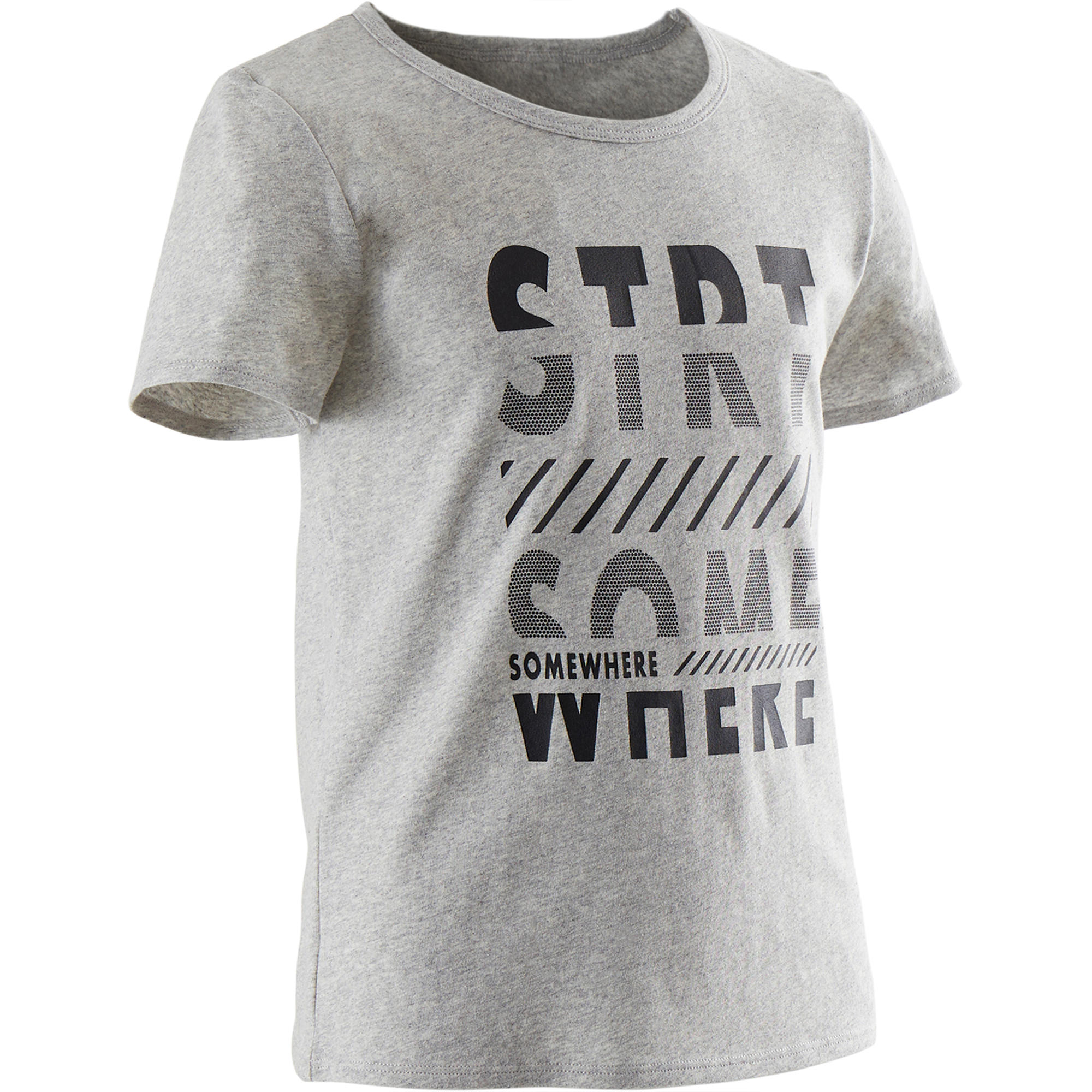 t shirt enfant gris