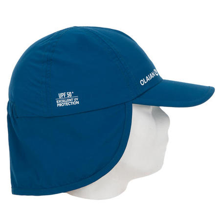 Casquette Anti Uv Bebe Nageur Bleu Decathlon