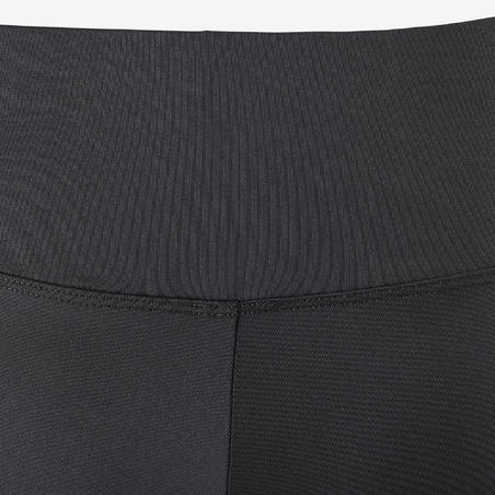 Дівчачі спортивні штани S500, короткі, з повітропроникної синтетики - Сірі