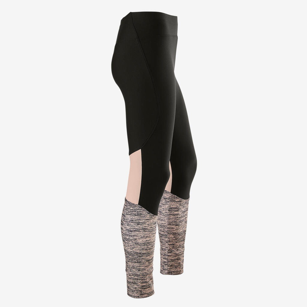 Girls' Gym Leggings Breathable Synthetic S500