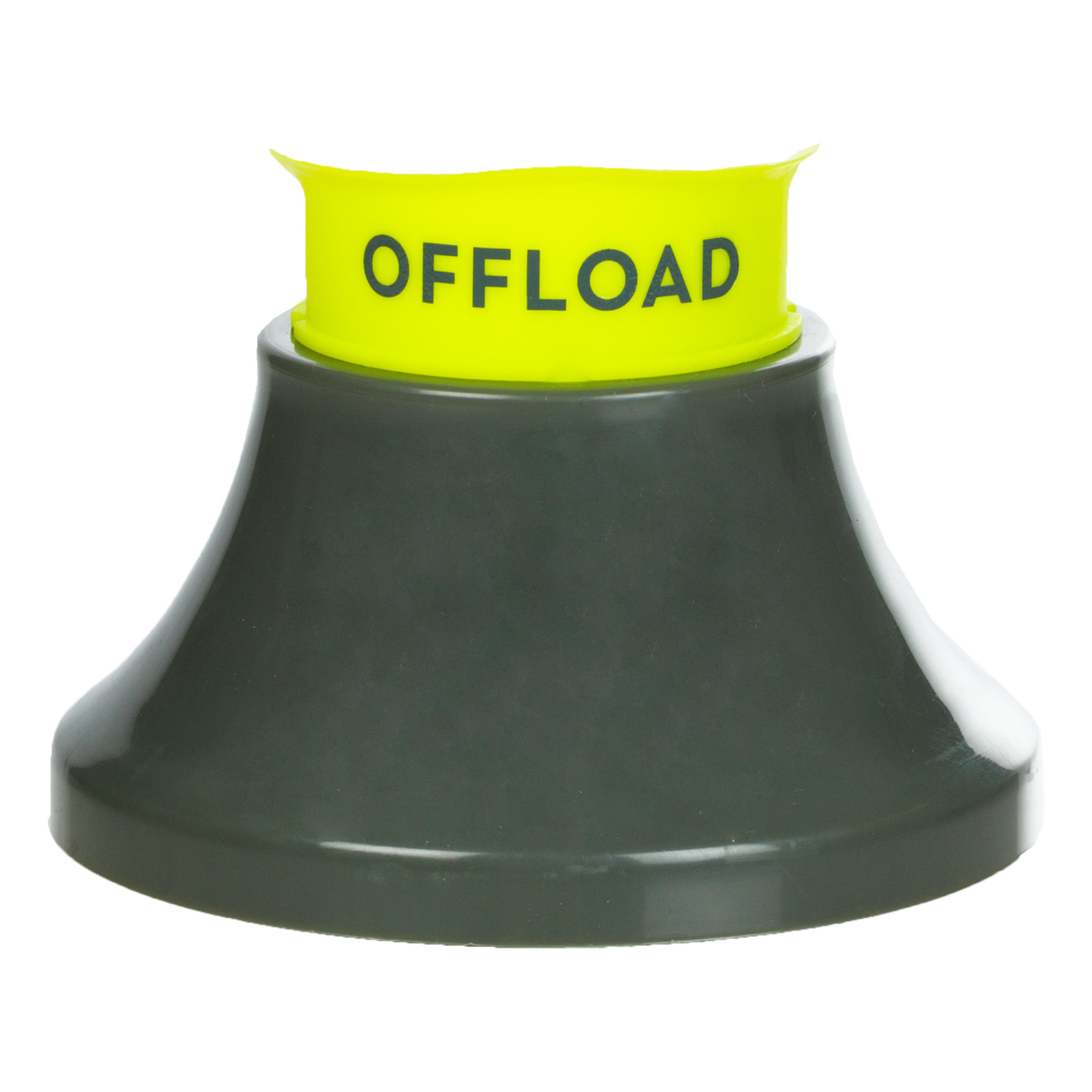 

R500 Adjustable Rugby Tee - Khaki/Yellow -  By OFFLOAD | Decathlon