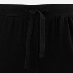 Pantalon léger Slim 100 fille GYM ENFANT noir imprimé