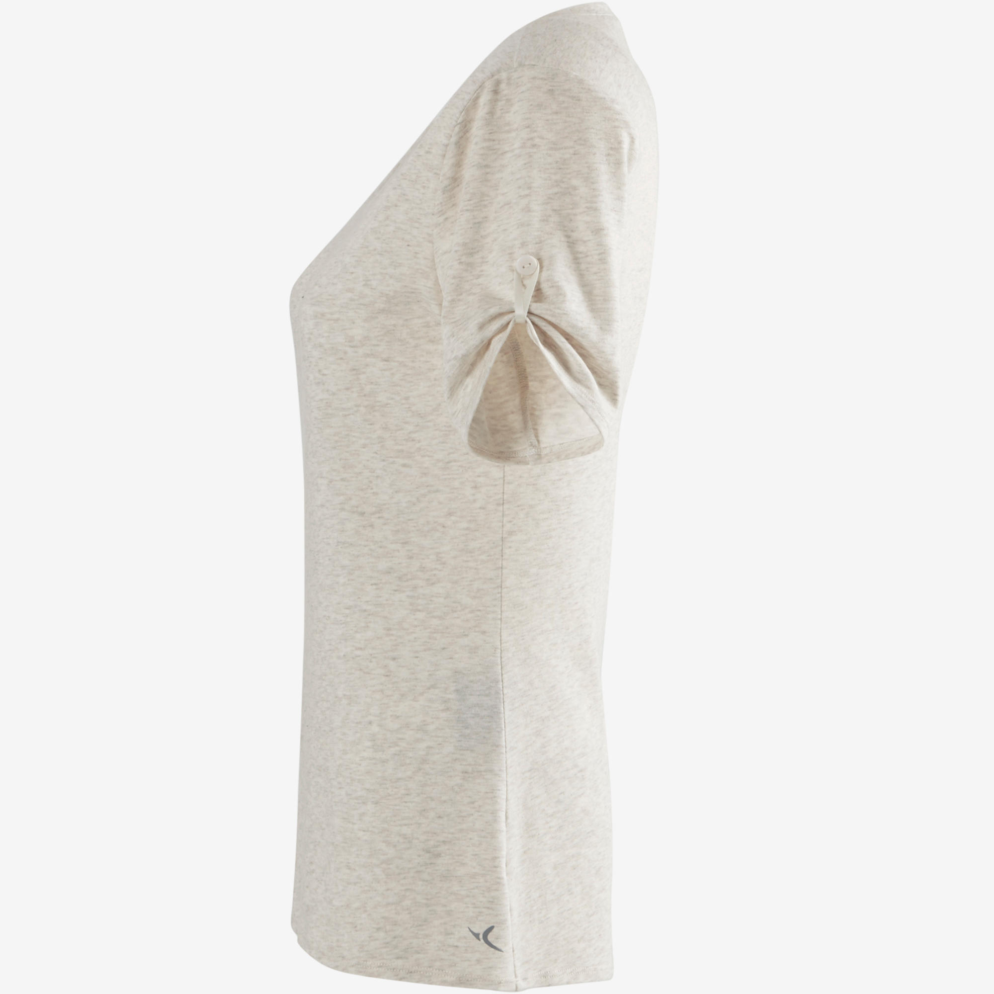 

Women's T-shirt Gym & Pilates 510 - Beige Print