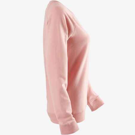 Women's Training Sweatshirt 100 - Pink