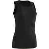 500 Women's Gentle Gym & Pilates Tank Top - Black