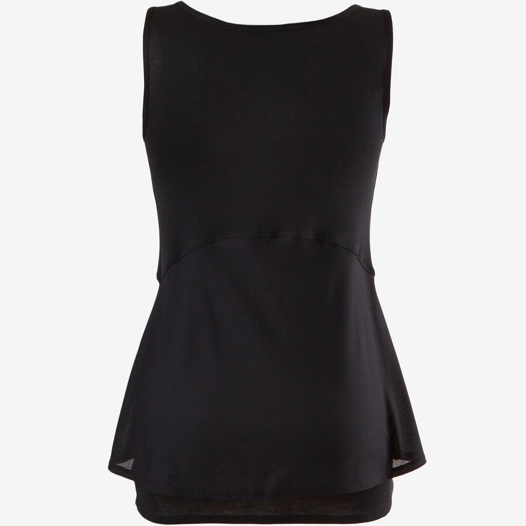 530 Pilates and Gentle Gym Tank Top - Black