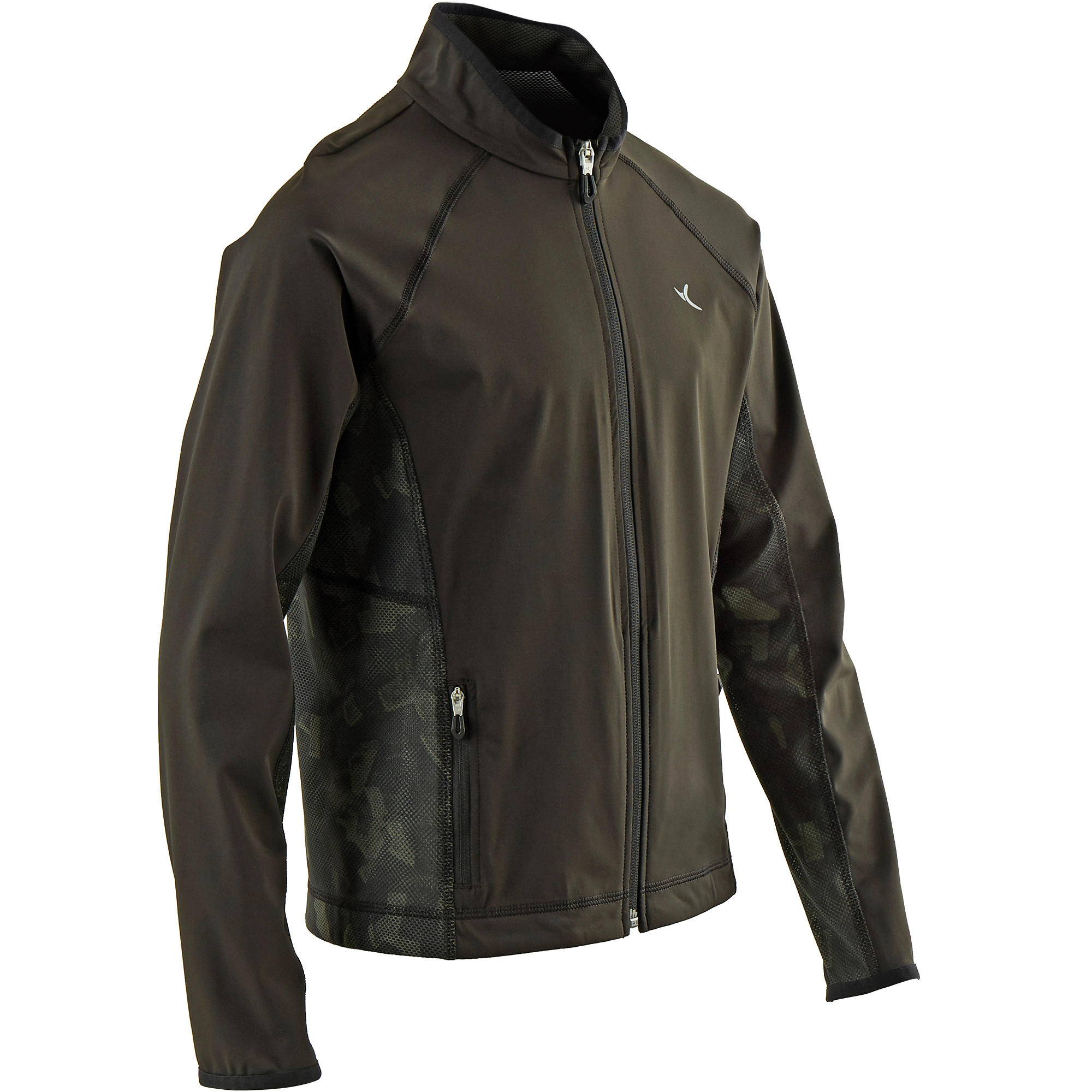 Domyos Licht Ademend Vest S900 Jongens Gym Kinderen Zwart En Kaki Aop domyos kopen in de aanbieding