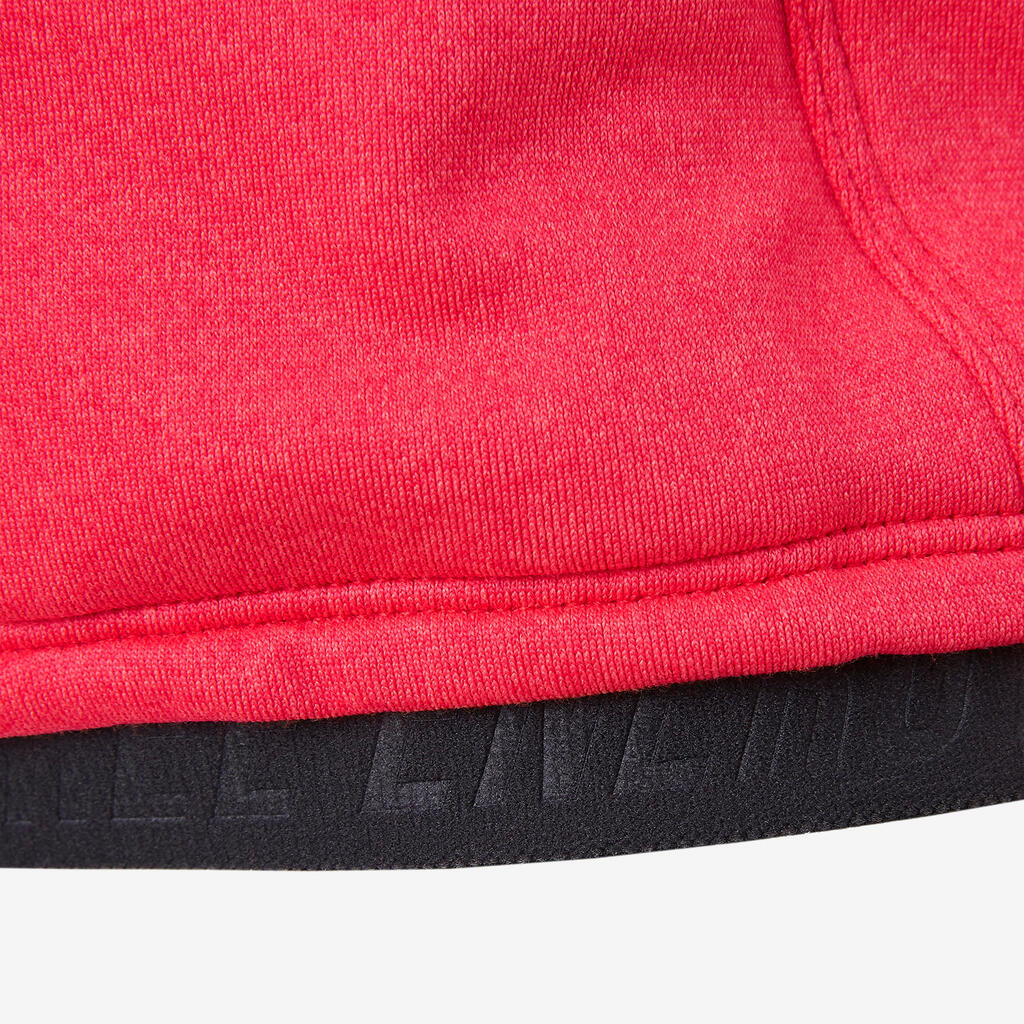 Veste capuche chaude, respirante S900 fille GYM ENFANT gris chiné foncé