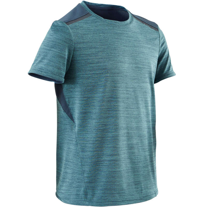 BOY EDUCATIONAL GYM APPAREL Fitness and Gym - S500 Boys' Gym T-Shirt DOMYOS - Gym Activewear