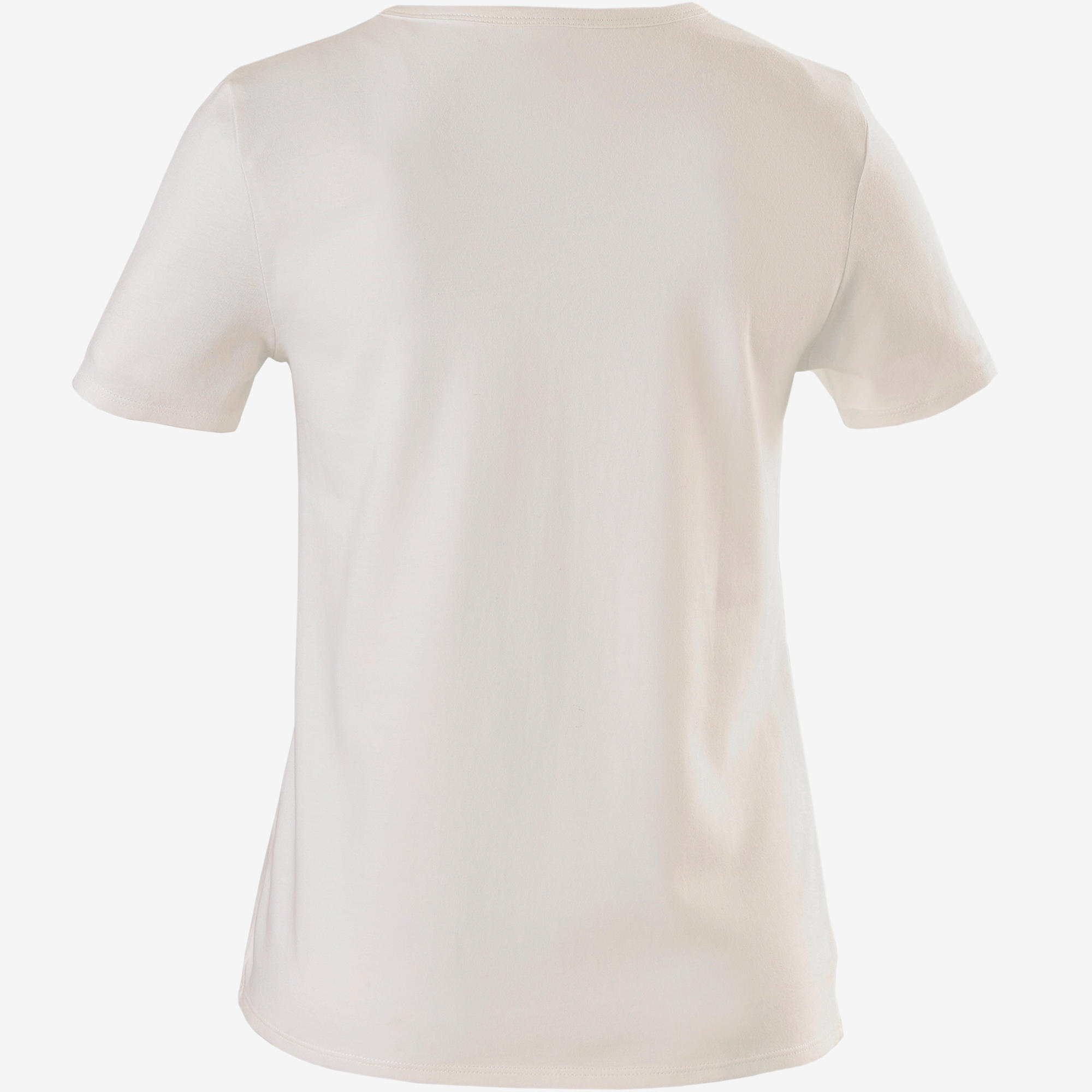 t shirt uni blanc fille