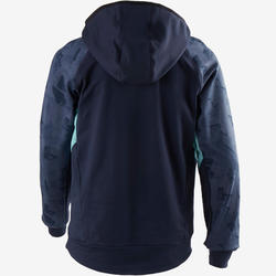 Sweat capuche chaud, synthétique respirant S500 garçon GYM ENFANT bleu