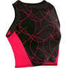 Girls' Gym Short Tank Top (Crop Top) Breathable S900