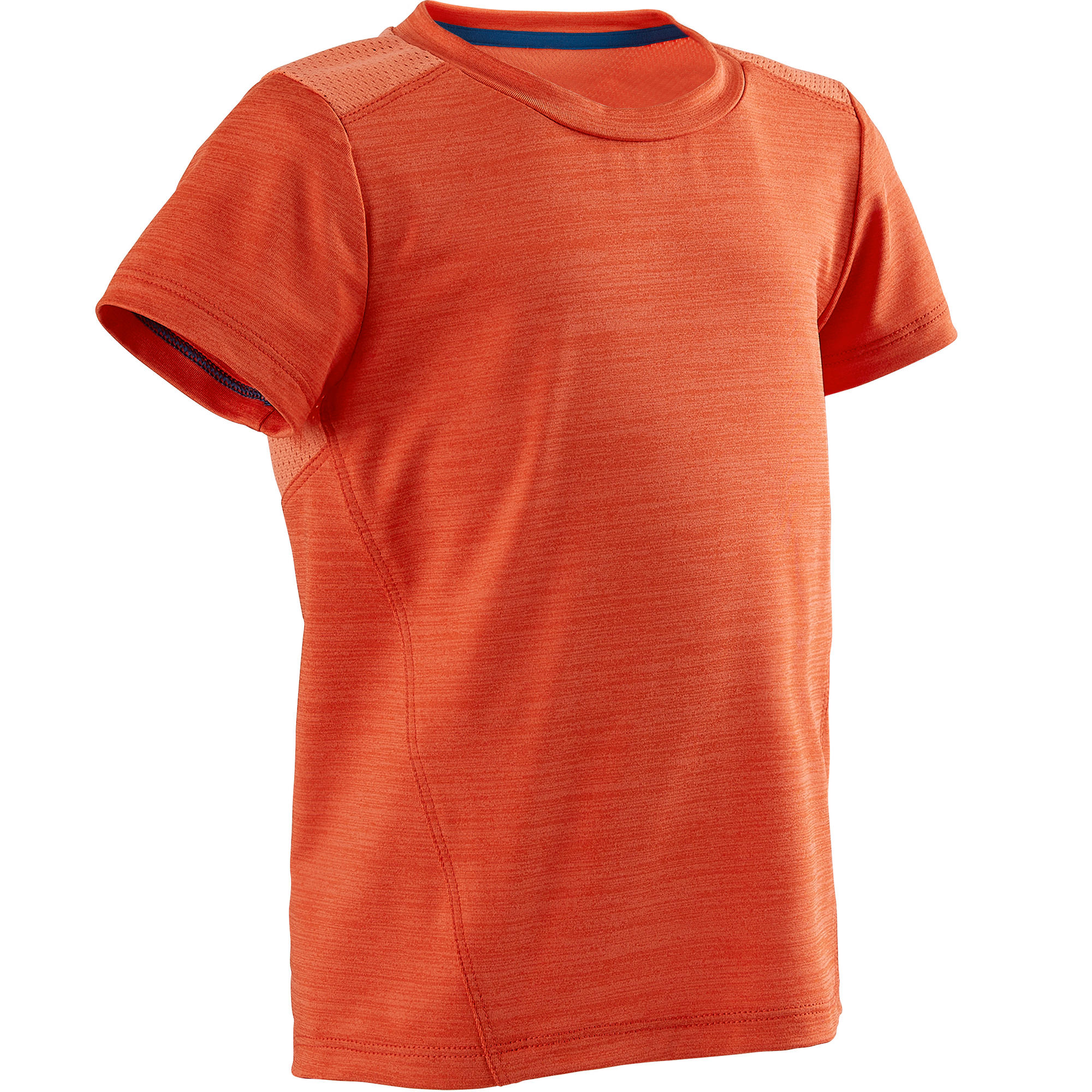 t shirt orange decathlon