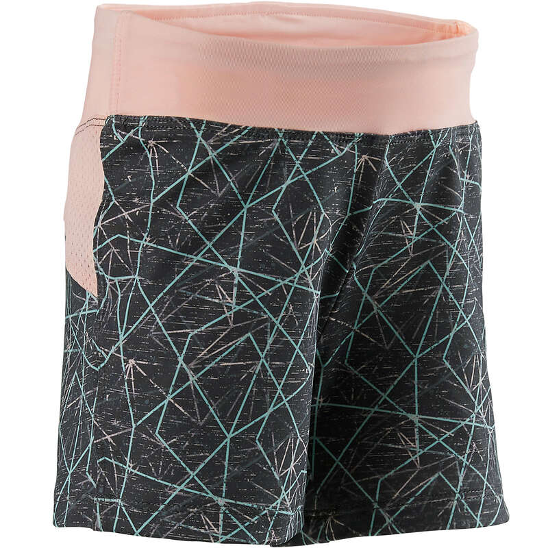 BABY GYM APPAREL Baby and Toddlers - S500 Shorty - Grey/Pink DOMYOS - Kids