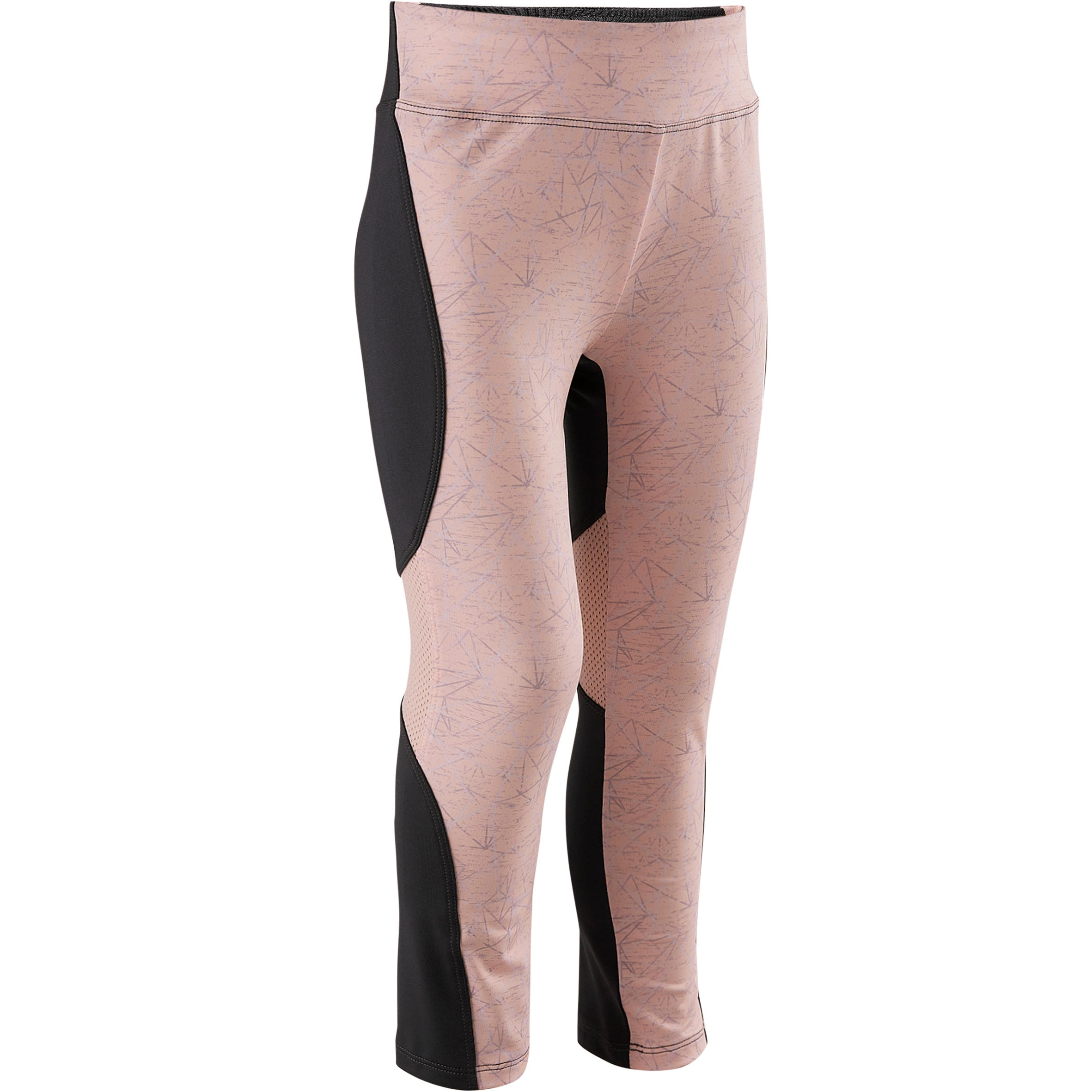 grey and pink gym leggings