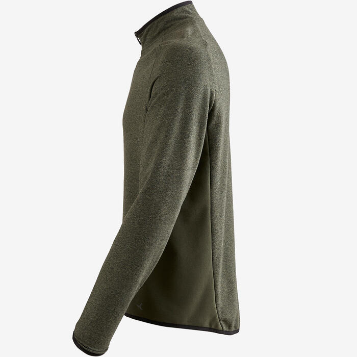 Sudadera Chándal Cremallera Gimnasia Pilates Domyos 500 Hombre Gris Domyos Decathlon