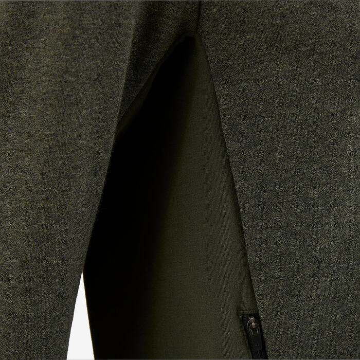 Sudadera Chándal Cremallera Gimnasia Pilates Domyos 500 Hombre Gris Domyos Decathlon