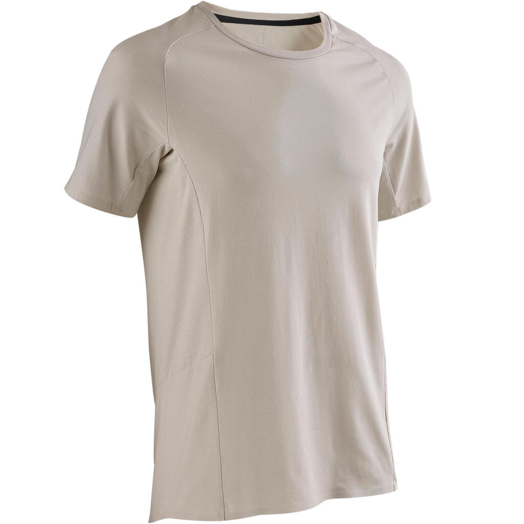 560 Pilates & Gentle Gym T-Shirt - Beige