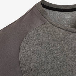 Men's Pilates & Gentle Gym Regular-Fit T-Shirt 520 - Mottled Grey
